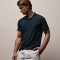 Classic Fit Jersey Polo French Navy