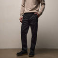 Relaxed Fit Stretch Micro Twill Trouser Black