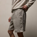 Relaxed Fit Lightweight Linen Short Fog Pigment