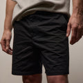 Regular Fit Herringbone Surplus Short Black