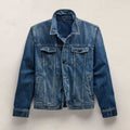 Regular Fit Denim Jacket Blue Pacific
