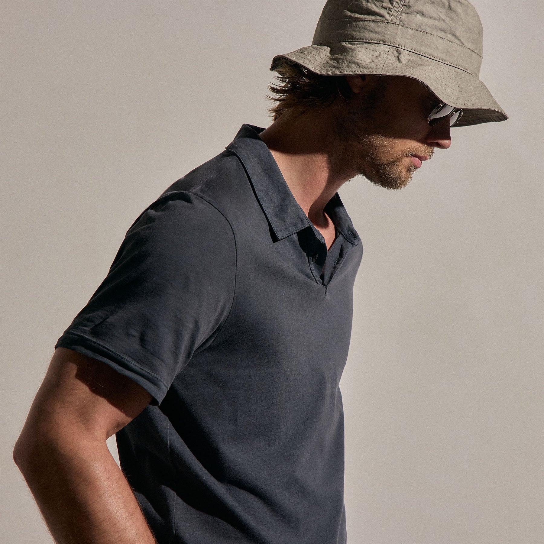 Classic Fit Polo Blue Noir Pigment