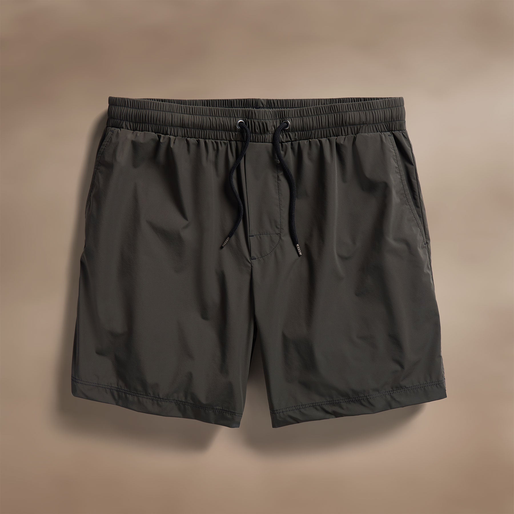 Standard Fit Stretch Nylon Split Hem Boardshort Hemlock