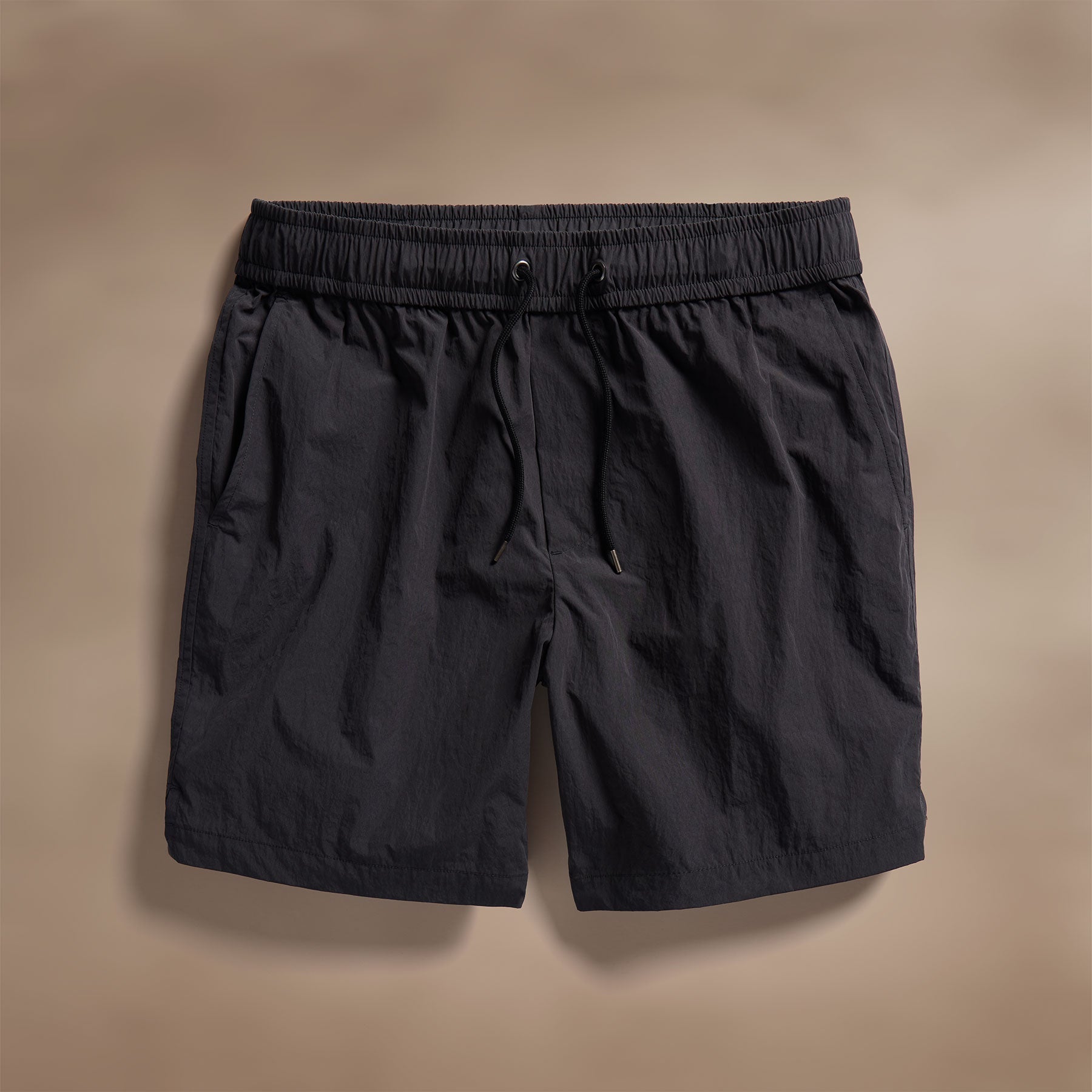 Standard Fit Elevated Boardshort Black