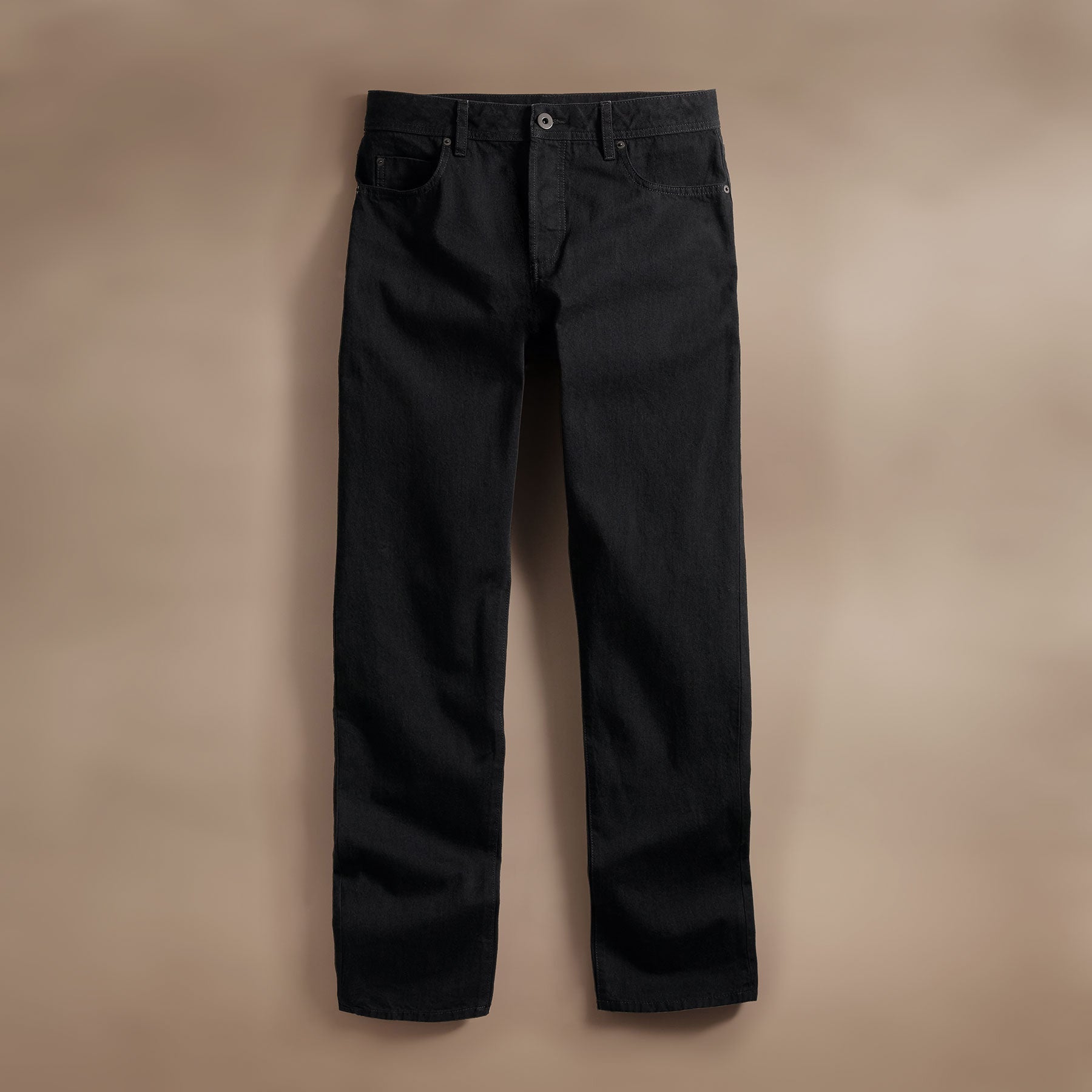 Slim Fit Black Denim 5 Pocket Pant Black