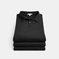 Classic Fit 3 Pack Polo Black